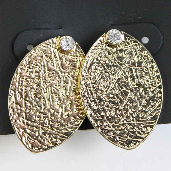 Set of 2 Apt. 9 Rhinestone Gold-Tone Stud Earrings