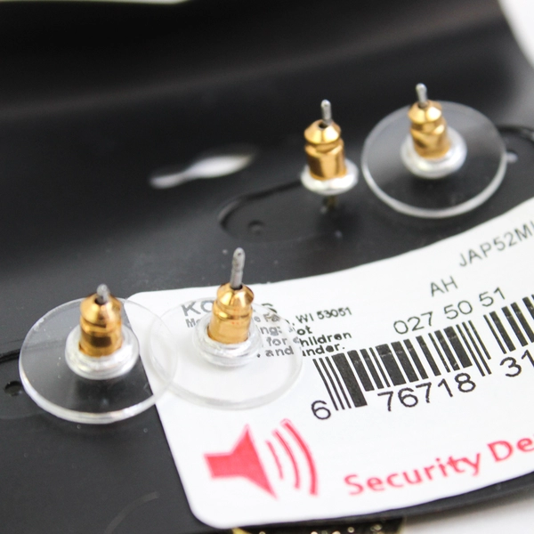 Set of 2 Apt. 9 Rhinestone Gold-Tone Stud Earrings