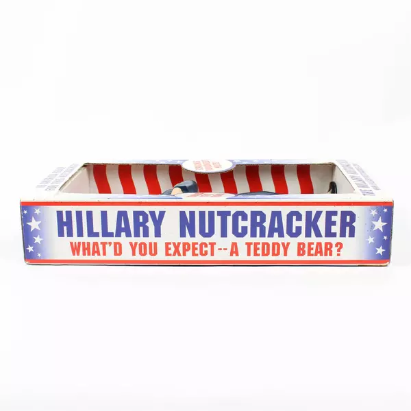Eagleview Hillary Clinton Nutcracker 'What'd You Expect - A Teddy Bear?' 2007
