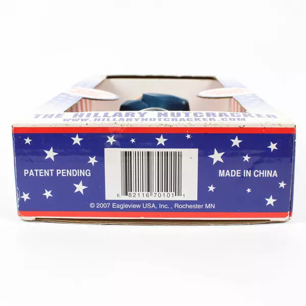 Eagleview Hillary Clinton Nutcracker 'What'd You Expect - A Teddy Bear?' 2007