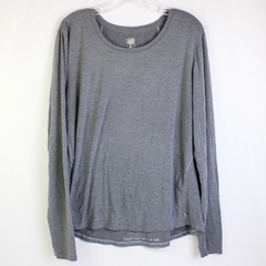 Healing Hands Gray Long-Sleeve Top Women's Size XL