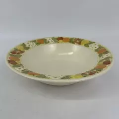 Vintage Metlox Poppytrail Vernon Ware Della Robbia Serving Bowl
