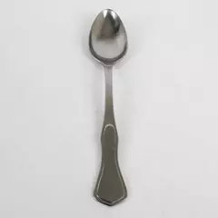 Dalia Teaspoon Cello Pattern Stainless Steel 6 3/8" Made in Spain