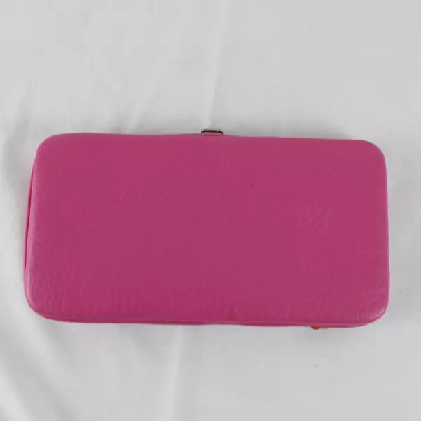 Flower Power Wallet Style Protective Case or Card Holder Slim Cover Peace Pink