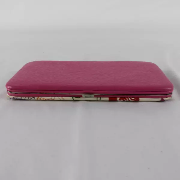 Flower Power Wallet Style Protective Case or Card Holder Slim Cover Peace Pink