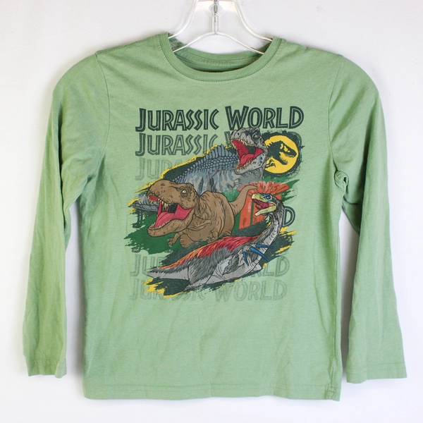 Jurassic World Long-Sleeve Graphic Pajama Top Boys' Small