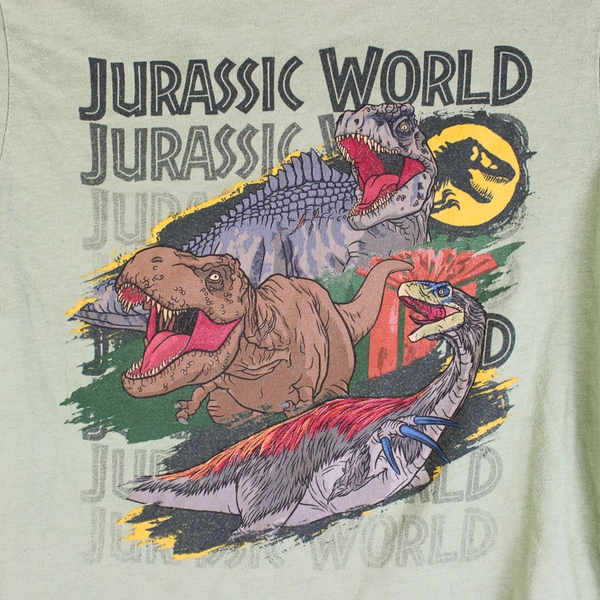 Jurassic World Long-Sleeve Graphic Pajama Top Boys' Small