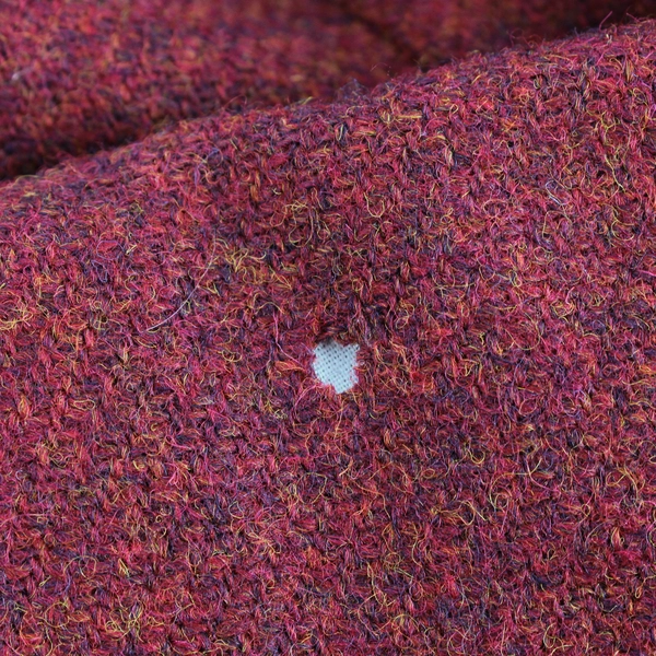 Barry Bricken Women's Size 8 Burgundy Wool Mohair Blazer