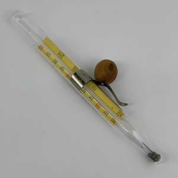 Lot of 2 TCA Model 267 H Glass Candy, Icing, Deep Fry Thermometers