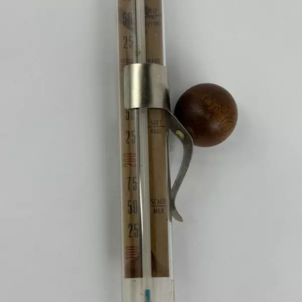 Lot of 2 TCA Model 267 H Glass Candy, Icing, Deep Fry Thermometers