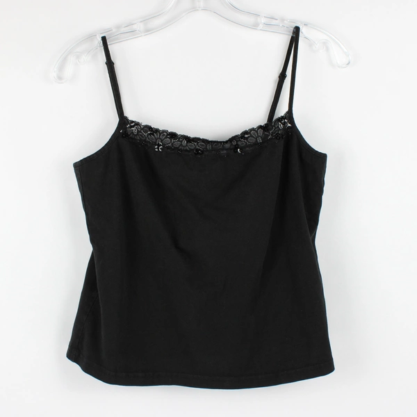 Style & Co. Women's M Black Tank Top 