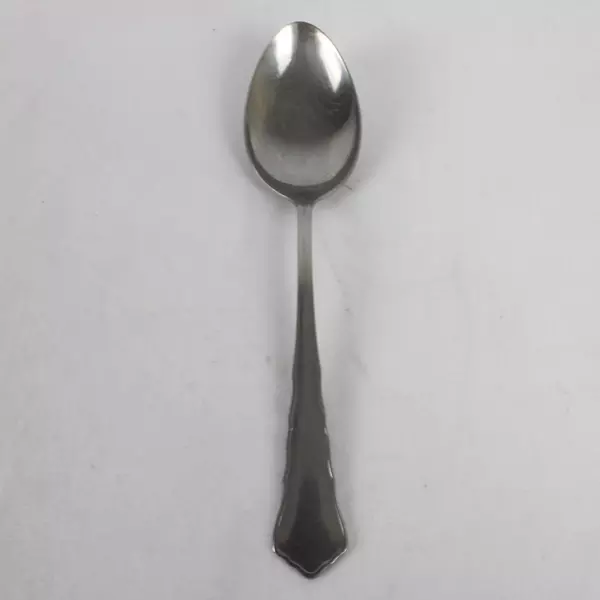 Dalia Soup Spoon Consul Pattern Stainless Steel 7 1/4" Made in Spain