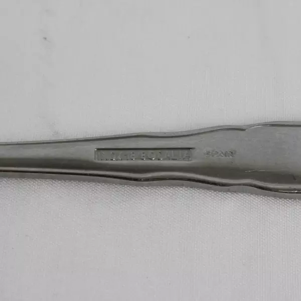 Dalia Soup Spoon Consul Pattern Stainless Steel 7 1/4" Made in Spain