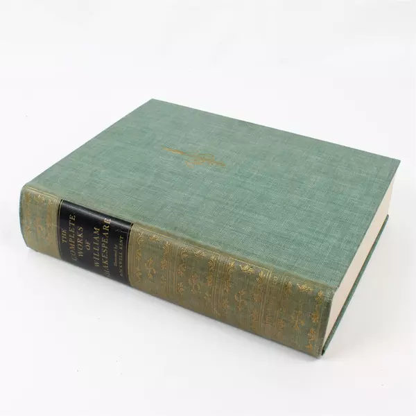 Vintage The Complete Works Of William Shakespeare HC Cardboard Sleeve 1936