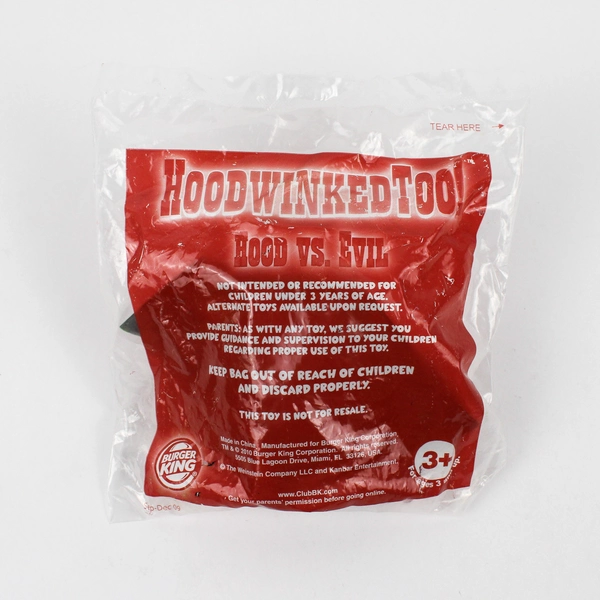 2010 Burger King Hoodwinked Too! Little Red Riding Hood Sealed Toy