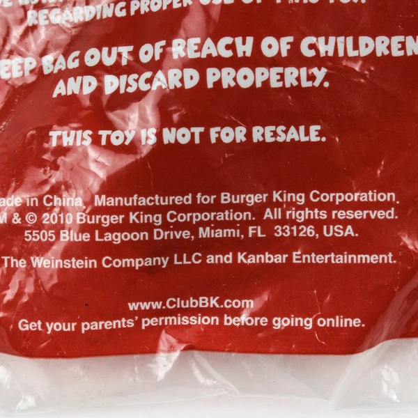 2010 Burger King Hoodwinked Too! Little Red Riding Hood Sealed Toy