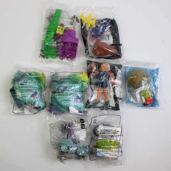 Lot of 8 Sealed Burger King and McDonalds Toys