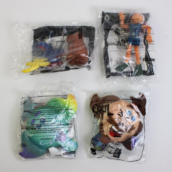 Lot of 8 Sealed Burger King and McDonalds Toys