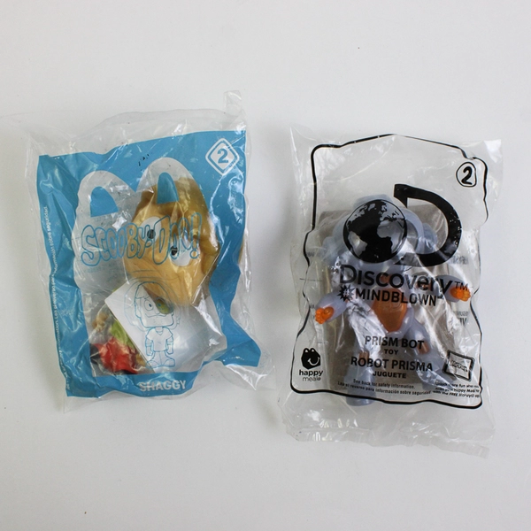 Lot of 8 Sealed Burger King and McDonalds Toys