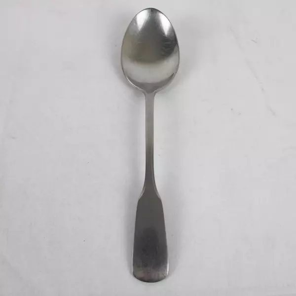 Dalia Oval Soup Spoon Europa Pattern Stainless Steel 7 1/2" Made in Spain