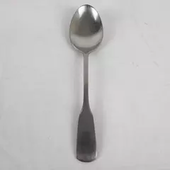 Dalia Oval Soup Spoon Europa Pattern Stainless Steel 7 1/2" Made in Spain