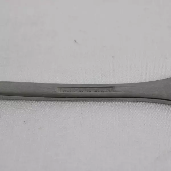 Dalia Oval Soup Spoon Europa Pattern Stainless Steel 7 1/2" Made in Spain