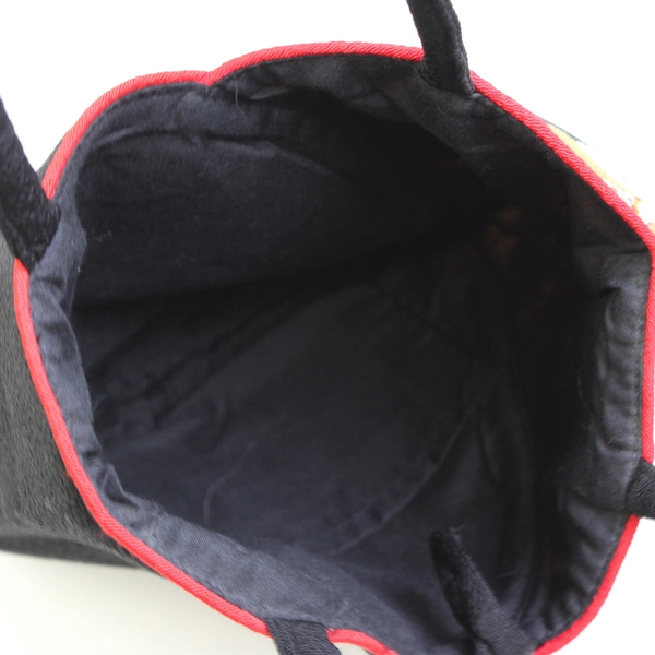 Multicolor Floral Design Asian-Inspired Handbag and Pouch Set