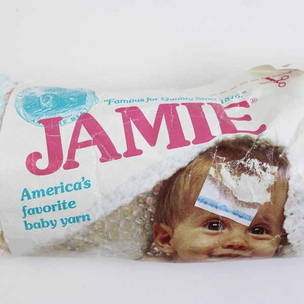 Lot of 6 Partially Used Yarn Skeins Pastel and White 270 Grams Total