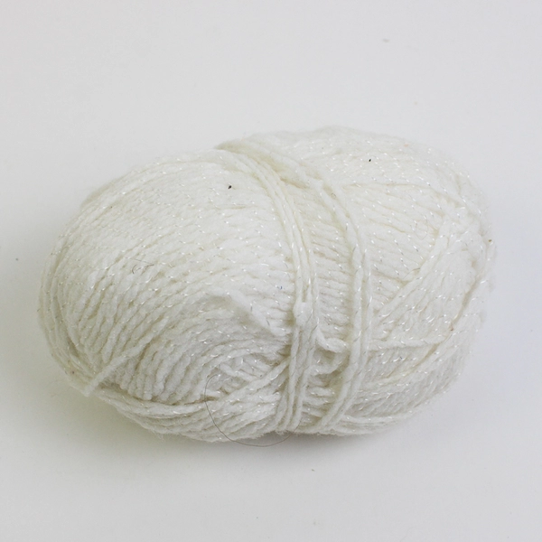 Lot of 6 Partially Used Yarn Skeins Pastel and White 270 Grams Total