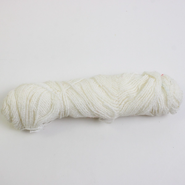 Lot of 6 Partially Used Yarn Skeins Pastel and White 270 Grams Total