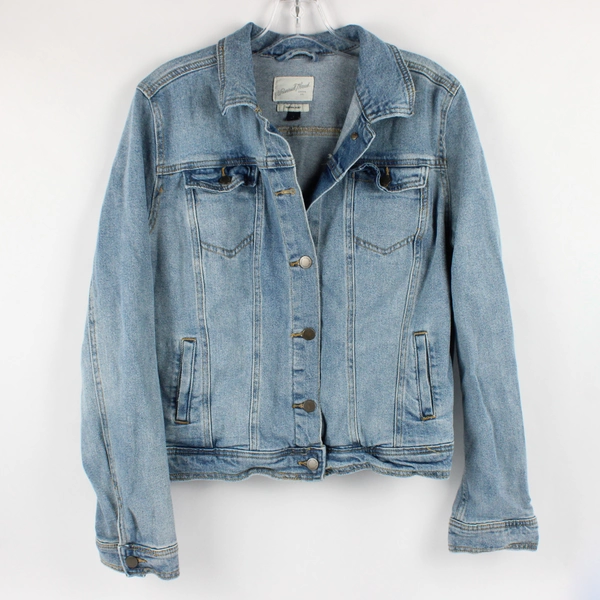 Universal Thread Denim Jacket Women's L Light Wash