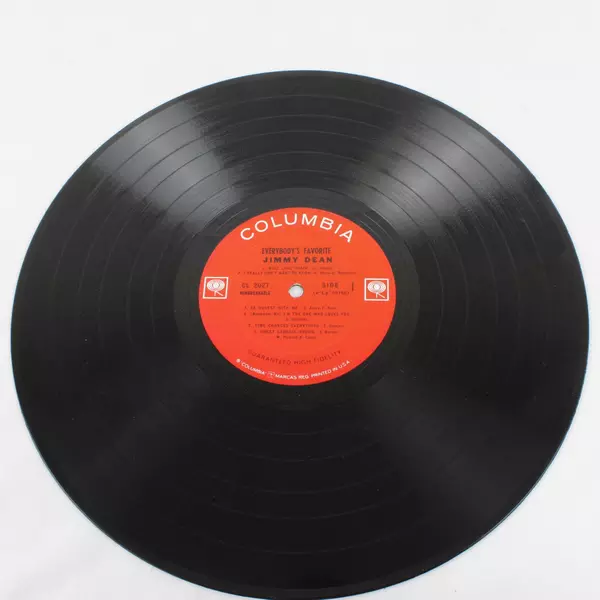 Jimmy Dean Everybody's Favorite Vinyl LP Record Pre-Owned Condition