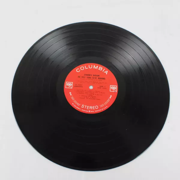 Jimmy Dean The First Thing Ev’ry Morning Vinyl LP 1965 Country Music