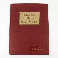 The Literary Digest The Book of Marvels by Henry Smith Williams 1931 HC Vintage