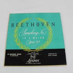 Beethoven Symphony No. 7 Erich Kleiber Amsterdam Orchestra LP