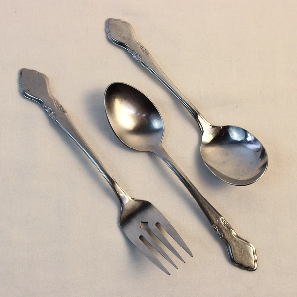 Lot Of 6 Oneida Silver Musette (Stainless) Flatware 2 Salad Forks 4 Spoons