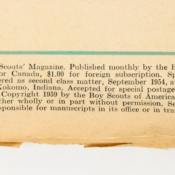 Vintage Boys' Life Magazine April 1959 Published by The Boy Scouts of America