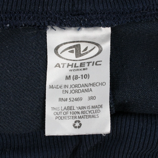 Athletic Works Blue Shorts with Drawstring Women's Size Medium