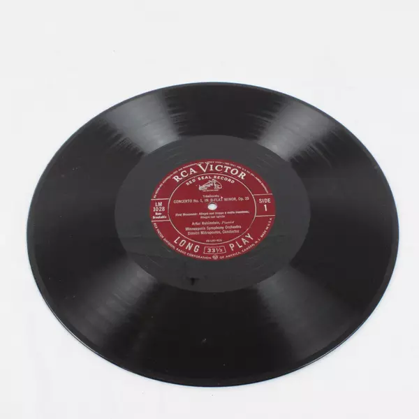 Tchaikovsky Concerto No. 1 in B-flat Minor LM-1028 Artur Rubinstein Piano Solo