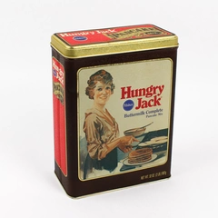 Pillsbury Hungry Jack Pancake Mix Empty Tin