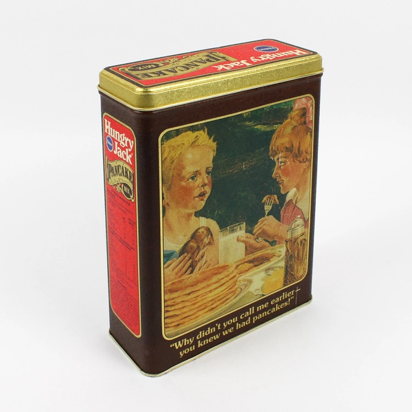 Pillsbury Hungry Jack Pancake Mix Empty Tin