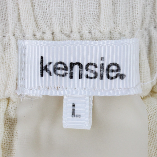 Kensie Junior's L Yellow Muslin Shorts with Lace Trim and a Drawstring
