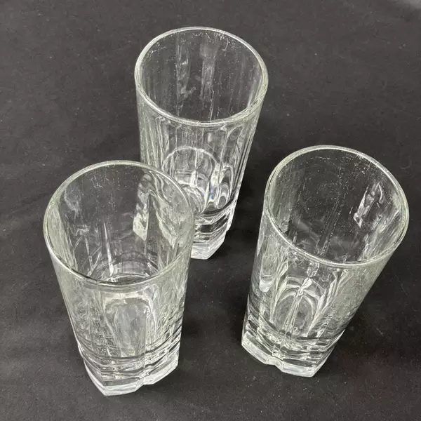 3 Libbey Squire Cooler Tumbler Glasses
