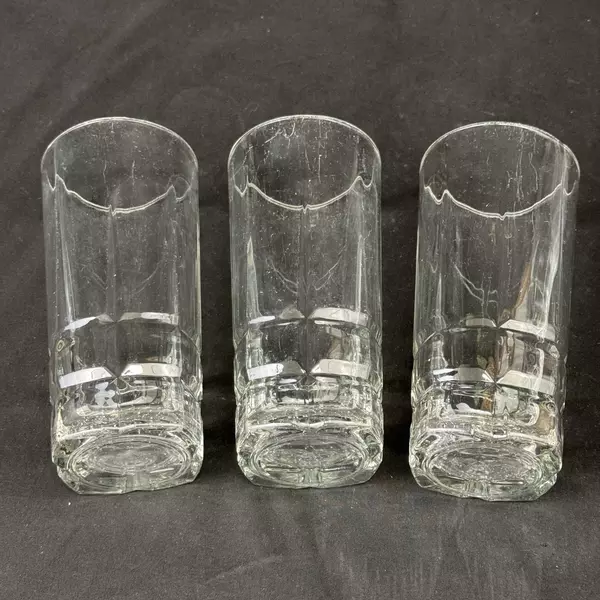 3 Libbey Squire Cooler Tumbler Glasses