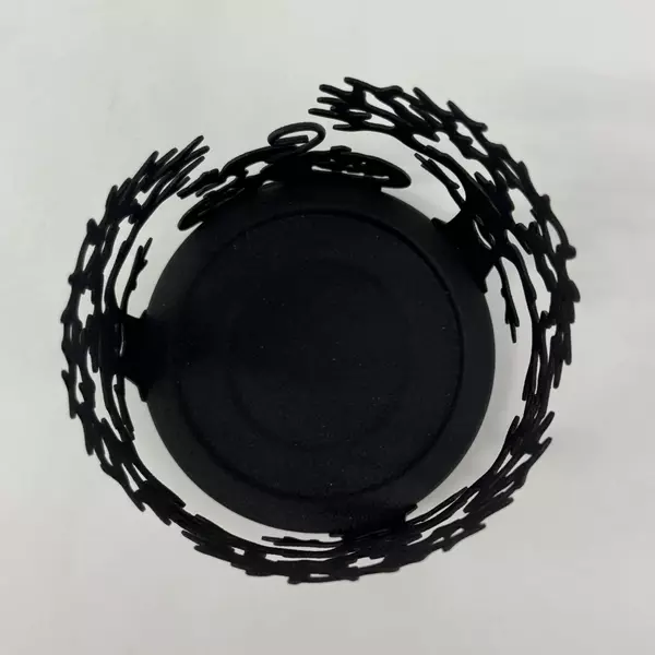 PartyLite Spooky Trees Metal Halloween Pillar or Votive Candle Holder