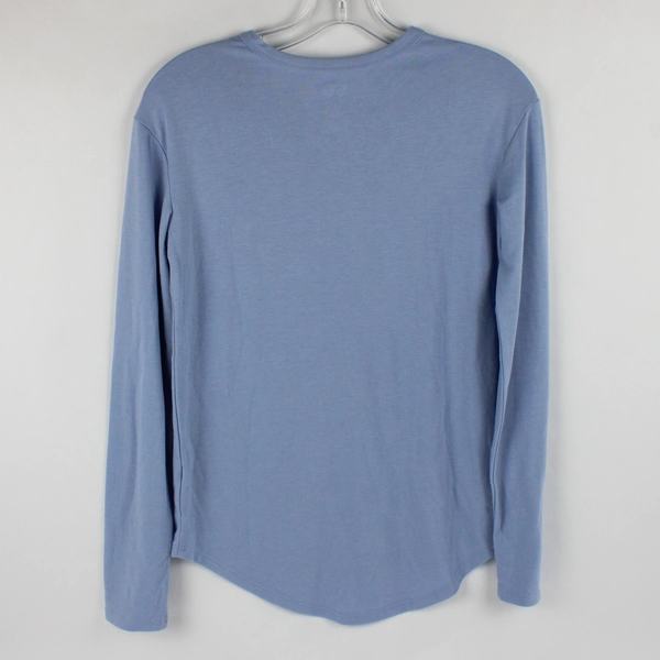 SO Goods For Life Women's XS Blue Long Sleeve T-Shirt 