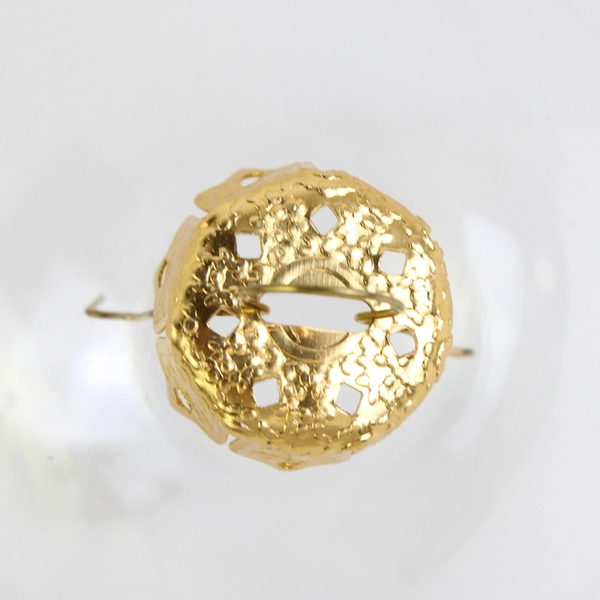 Lot Of 4 Unbranded Small Clear Glass Ornament Round Balls Simple 2.5" Diameter