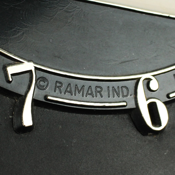 Vintage 1984 Ramar Trucking Clock Untested 8"