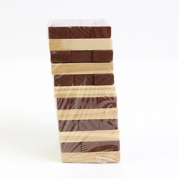 Greenbrier International Inc Tumbling Tower Game Wood Blocks 36 Pcs 2-4 Players