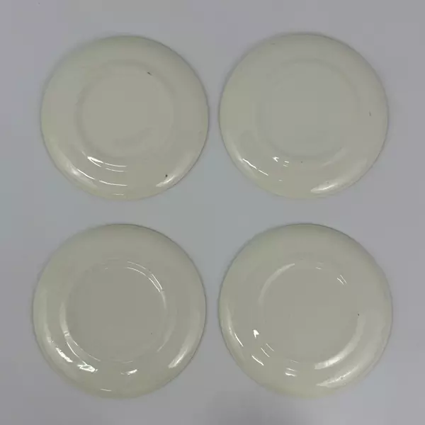 Set of 4 Vintage SCIO Blue Onion Cups and Saucers